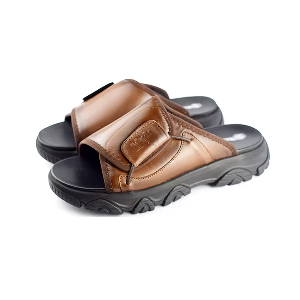 Sanadale eva pour homme 34-1 marron cuir ..............   miniature